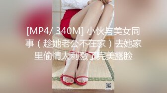 [MP4/ 340M] 小伙与美女同事（趁她老公不在家）去她家里偷情太刺激了完美露脸