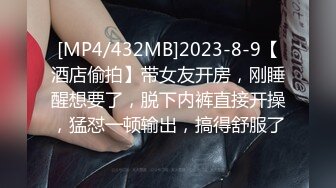 [MP4/432MB]2023-8-9【酒店偷拍】带女友开房，刚睡醒想要了，脱下内裤直接开操，猛怼一顿输出，搞得舒服了