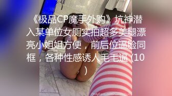 《极品CP魔手外购》坑神潜入某单位女厕实拍超多美腿漂亮小姐姐方便，前后位逼脸同框，各种性感诱人毛毛逼 (10)