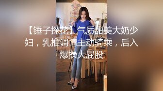 【锤子探花】气质甜美大奶少妇，乳推调情主动骑乘，后入爆操大屁股