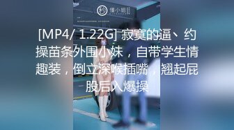 [MP4/ 1.22G] 寂寞的逼丶约操苗条外围小妹，自带学生情趣装，倒立深喉插嘴，翘起屁股后入爆操