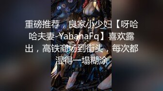 重磅推荐，良家小少妇【呀哈哈夫妻-YahahaFq】喜欢露出，高铁商场到街头，每次都湿得一塌糊涂