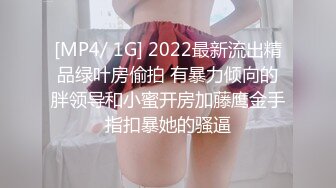 [MP4/ 1G] 2022最新流出精品绿叶房偷拍 有暴力倾向的胖领导和小蜜开房加藤鹰金手指扣暴她的骚逼