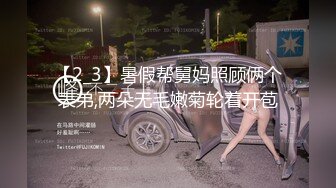 【2_3】暑假帮舅妈照顾俩个表弟,两朵无毛嫩菊轮着开苞