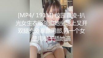 [MP4/ 191M] 校园霸凌-扒光女生衣服强迫她坐地上叉开双腿充分暴露阴部,另一个女生用棍子插她逼