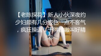 【老陈探花】新人小伙深夜约少妇颇有几分姿色一点不客气，疯狂操逼，干得嗷嗷叫好精彩