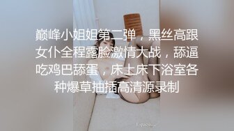 巅峰小姐姐第二弹，黑丝高跟女仆全程露脸激情大战，舔逼吃鸡巴舔蛋，床上床下浴室各种爆草抽插高清源录制