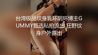 台湾极品纹身乳环阴环博主GUMMY甄选私拍流出 狂野纹身户外露出