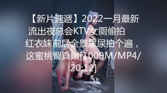 【新片速遞】2022一月最新流出夜总会KTV女厕偷拍❤️红衣妹前后全景尿尿拍个遍，这蜜桃臀真嫩[1009M/MP4/20:12]